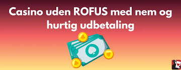 Online Casino Uden Om Rufus - Din Guide til Spil uden Begrænsninger